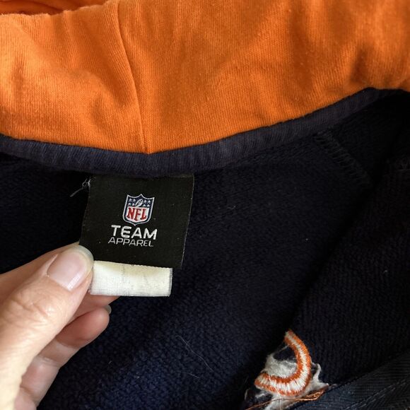 Denver Broncos NFL Team Apparel Kids Medium Zip Up Hoodie - Picture 7 of 8